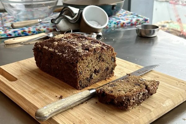 Orange & chocolate zucchini bread