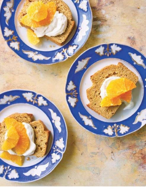 Orange & Greek yogurt cake
