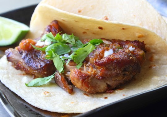 Orange & milk braised pork carnitas