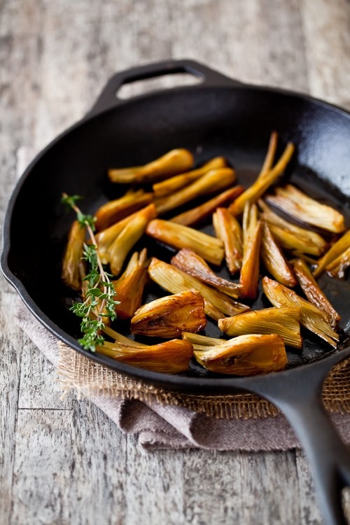 Orange & pastis braised baby fennel 