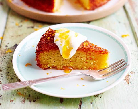 Orange & polenta cake