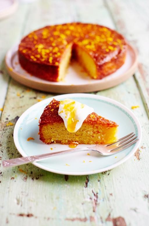 Orange & polenta cake