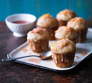 Orange & poppy drizzle muffins