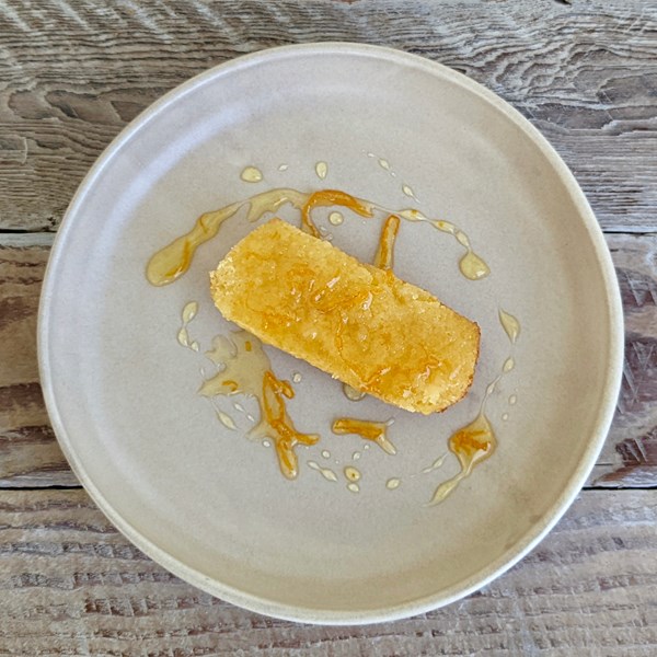 Orange, almond & yoghurt syrup cake