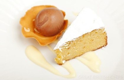 Orange and almond cake