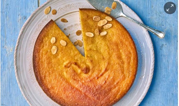 Orange and almond cake