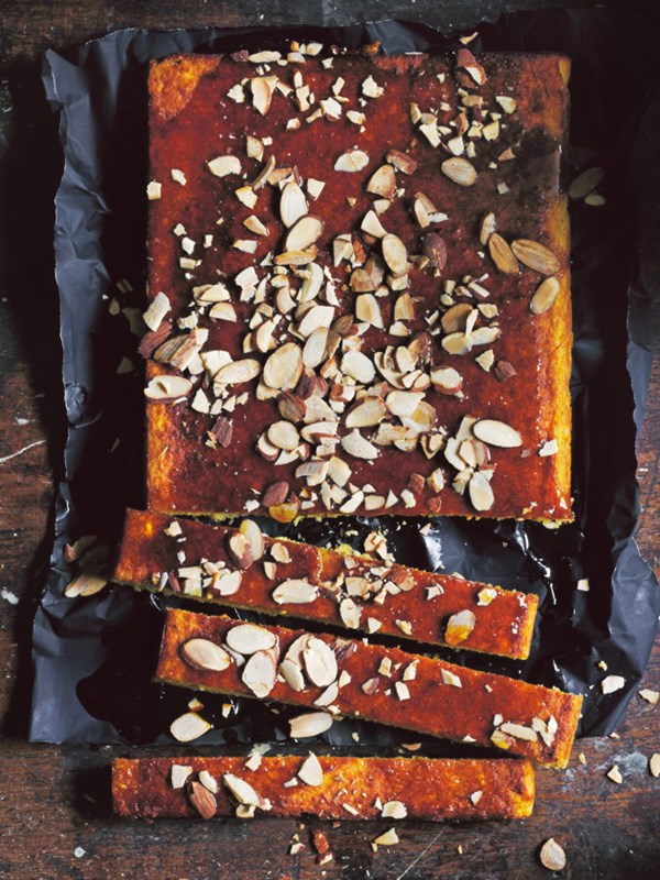 Orange and cinnamon syrup cake