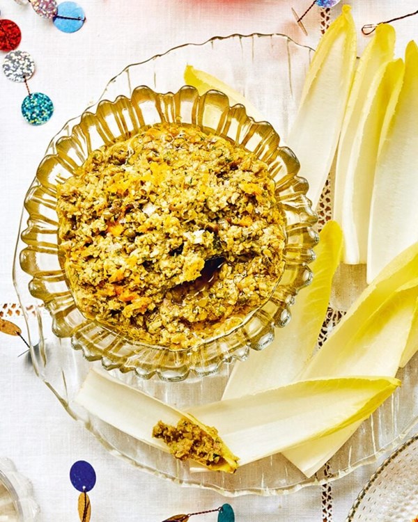 Orange and clove tapenade