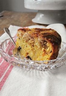 Orange and crumbled phyllo cake (Portokalopita)