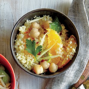 Orange and fennel couscous