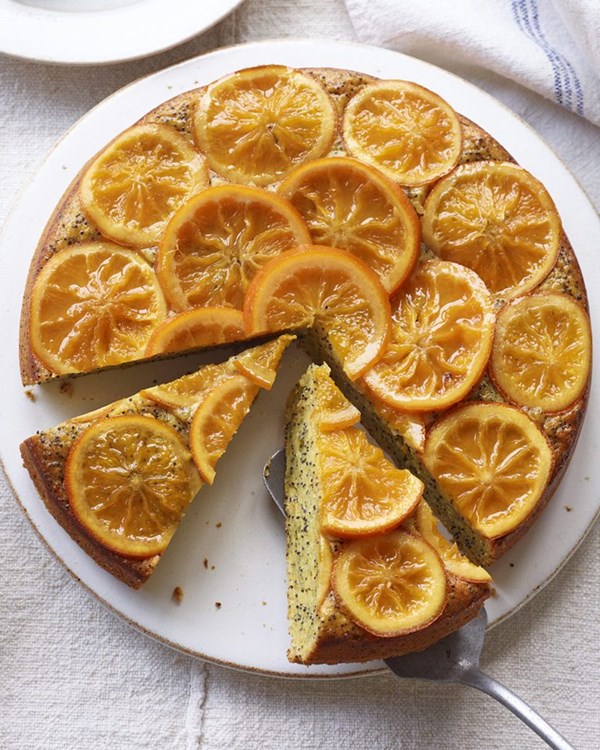 Orange and poppy seed cake