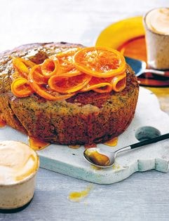 Orange and poppy seed cake