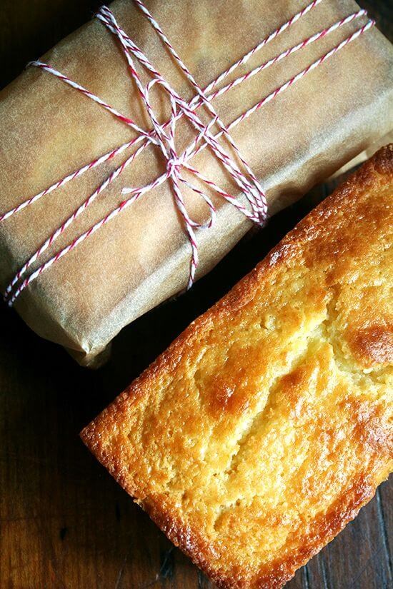 Orange-and-ricotta pound cake