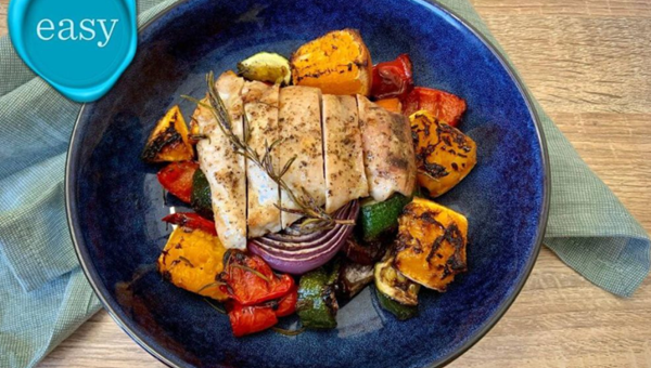 Orange and rosemary chicken