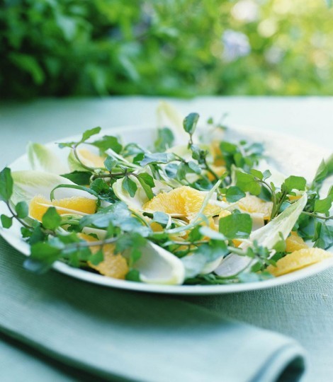 Orange and watercress salad