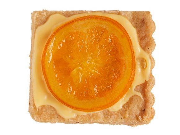 Orange-anise squares