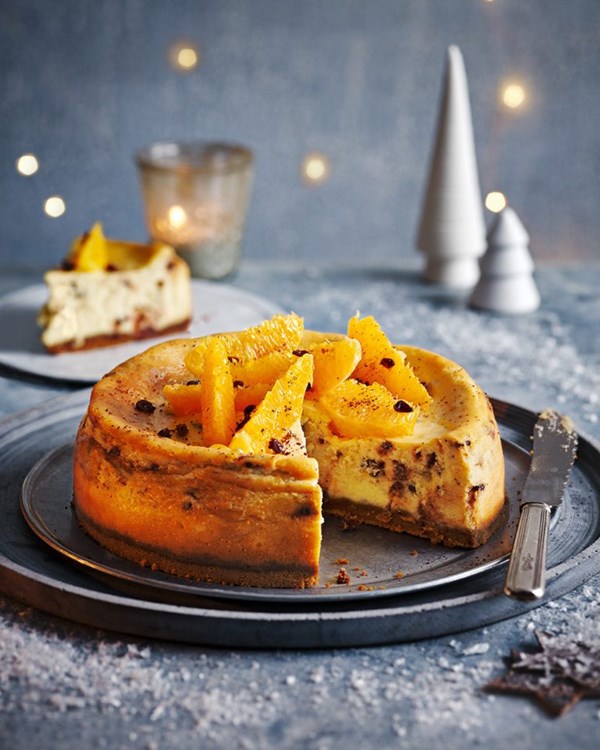 Orange, barberry and sumac cheesecake 