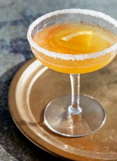 Orange blossom cocktail
