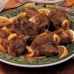 Orange blossom lamb