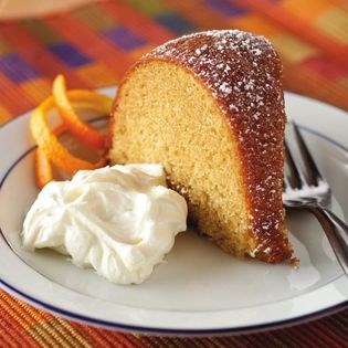 Orange bundt cake