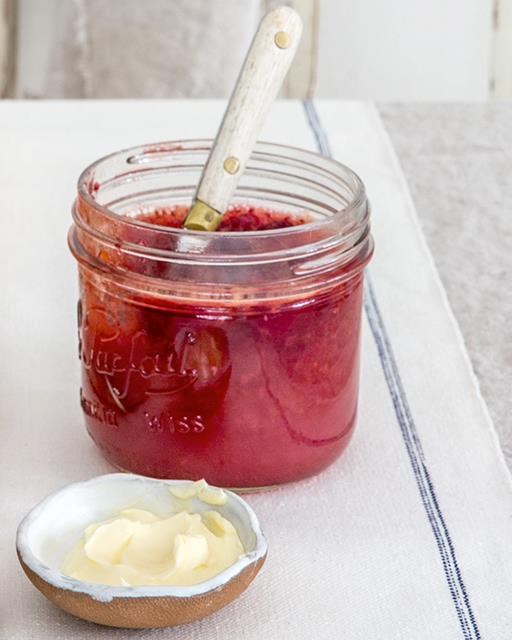 Orange Campari cranberry jam