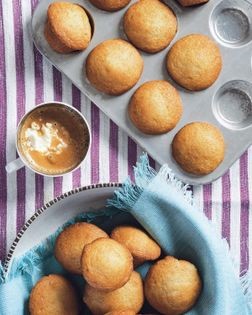 Orange cardamom mini muffins