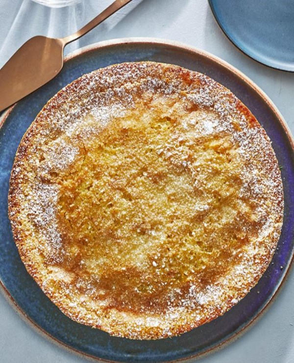 Orange-cardamom-olive oil cake