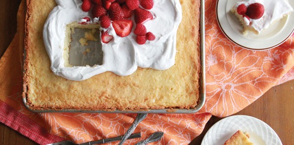 Orange cardamom pound cake