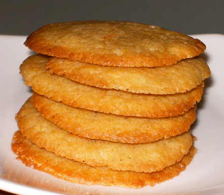 Orange-cardamom sugar cookies