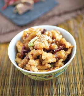 Orange chicken (Chen pi ji)