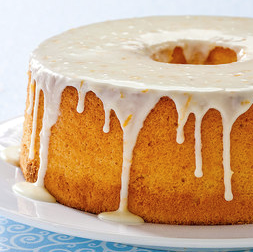 Orange chiffon cake