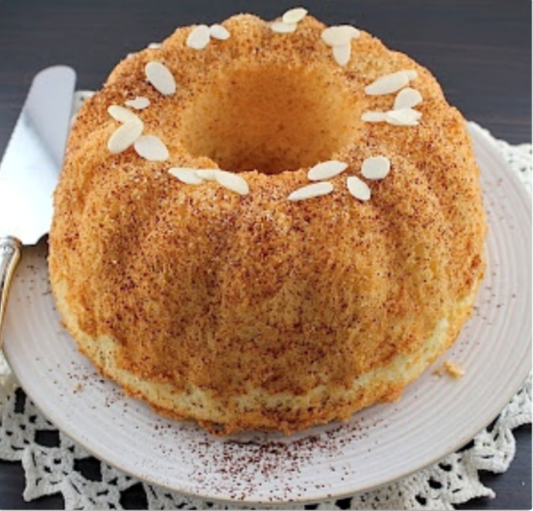 Orange chiffon cake