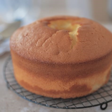 Orange chiffon cake
