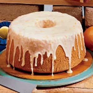Orange chiffon cake