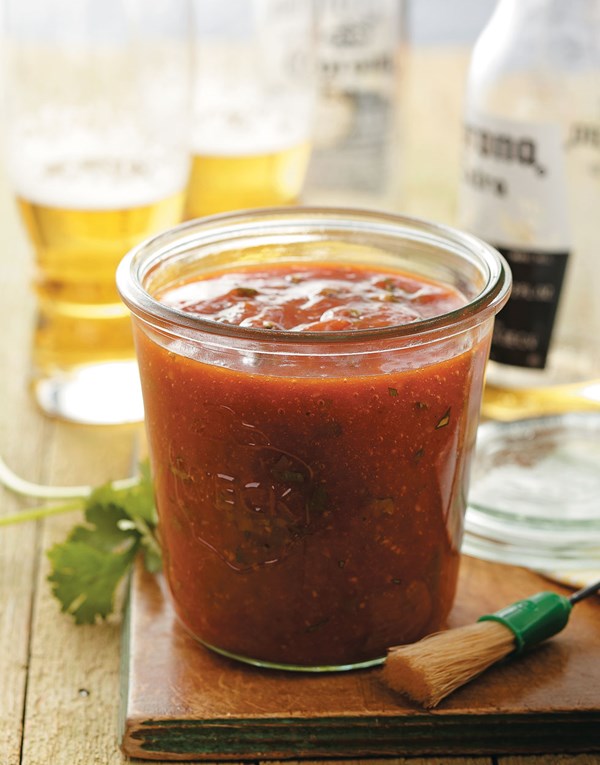 Orange-chipotle barbecue sauce