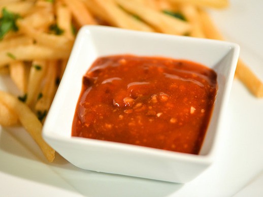 Orange chipotle ketchup
