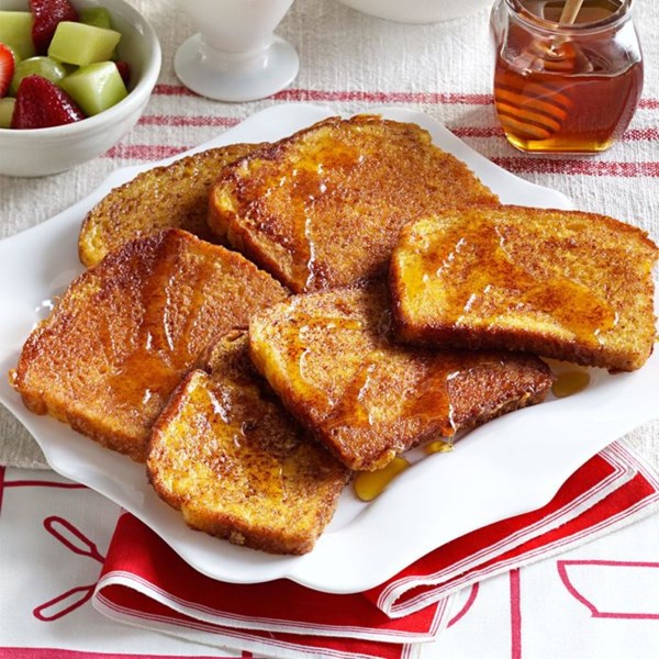 Orange-cinnamon French toast 
