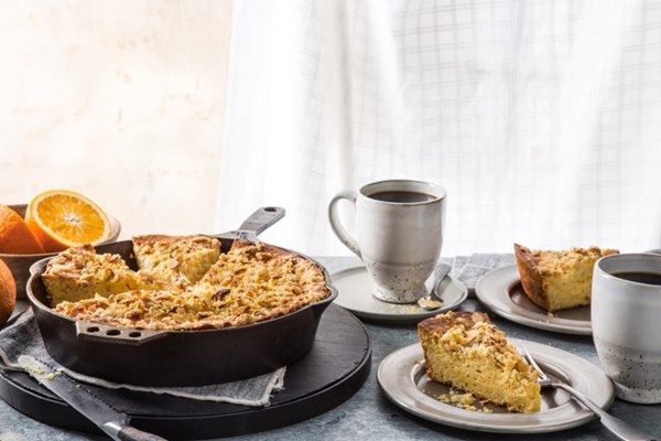 Orange coffee cake