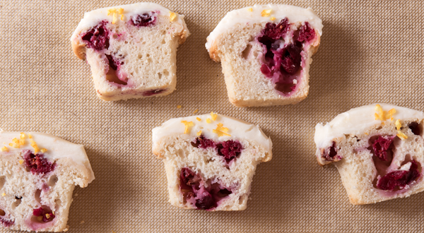 Orange cranberry cupcakes
