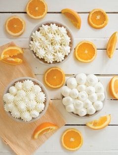 Orange creamsicle pies