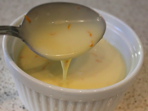Orange crème Anglaise