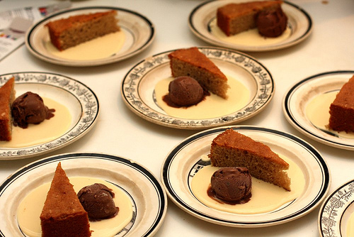 Orange crème Anglaise