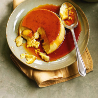 Orange crème caramel
