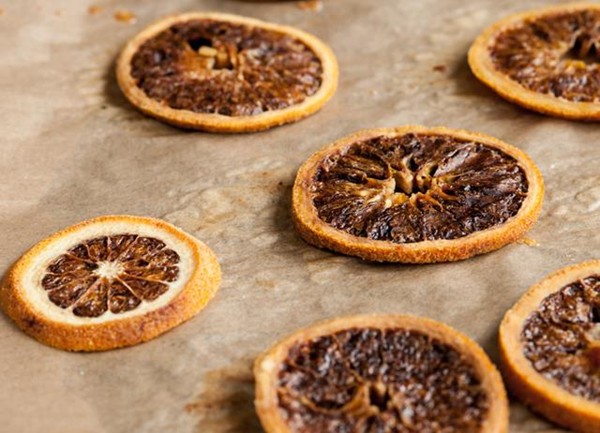Orange crisps