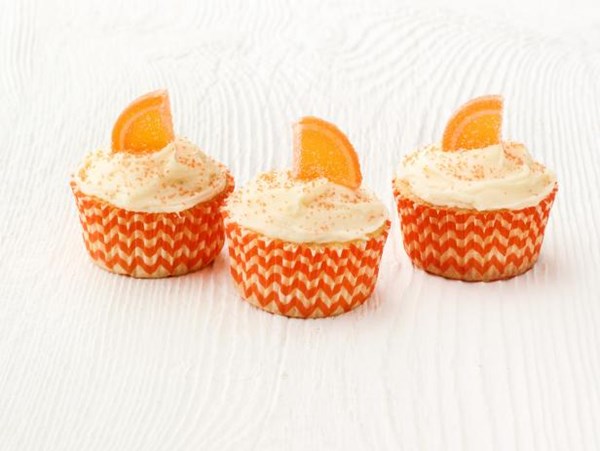 Orange dreamsicle cupcakes