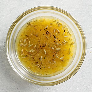 Orange-fennel vinaigrette
