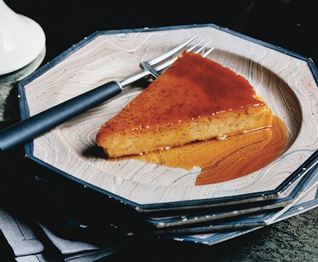 Orange flan