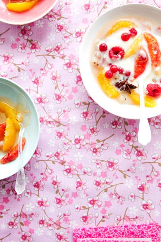 Orange fruit salad with spices (Salade d’oranges aux épices)