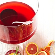 Orange-ginger pomegranate punch