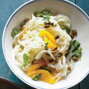 Orange-jicama salad